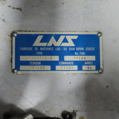 LNS Hydrobar 1.10kW 28 Gallon Hydraulic Power Unit 200-460V For 6.32HS-4.8