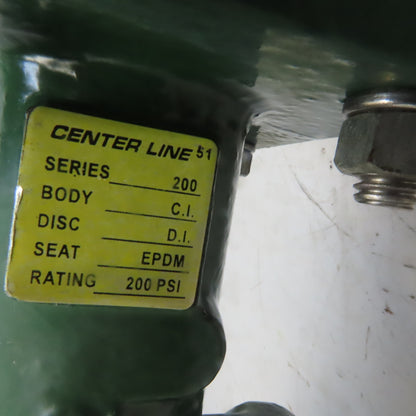 Flowtek 91127-11A0532 Pneumatic Actuator W/Centerline 200 Ser 8" Butterfly Valve