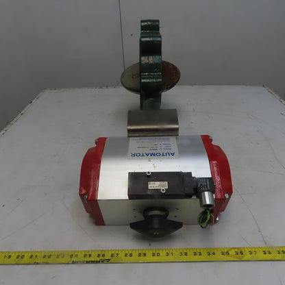 Flowtek 91127-11A0532 Pneumatic Actuator W/Centerline 200 Ser 8" Butterfly Valve