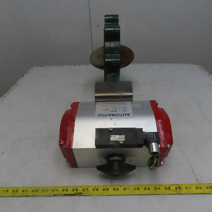 Flowtek 91127-11A0532 Pneumatic Actuator W/Centerline 200 Ser 8" Butterfly Valve