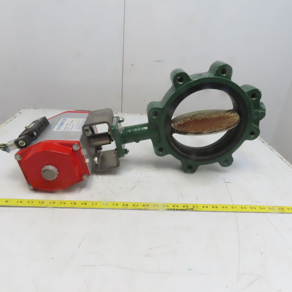 Flowtek 91127-11A0532 Pneumatic Actuator W/Centerline 200 Ser 8" Butterfly Valve
