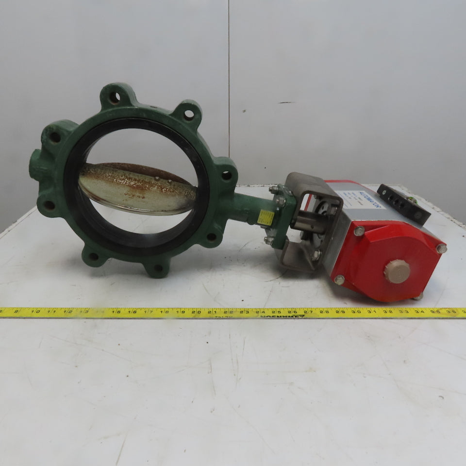 Flowtek 91127-11A0532 Pneumatic Actuator W/Centerline 200 Ser 8" Butterfly Valve