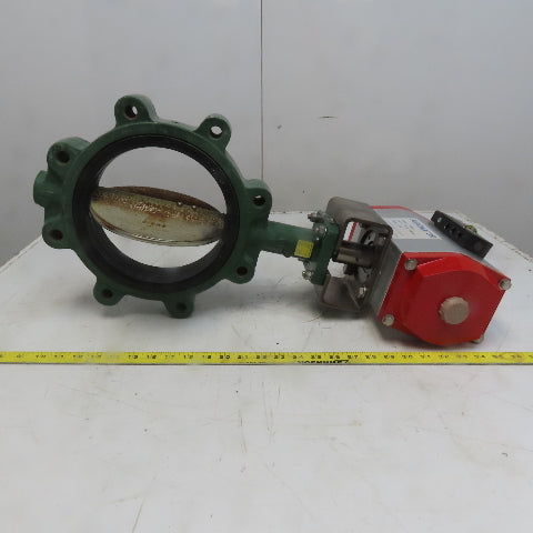 Flowtek 91127-11A0532 Pneumatic Actuator W/Centerline 200 Ser 8" Butterfly Valve