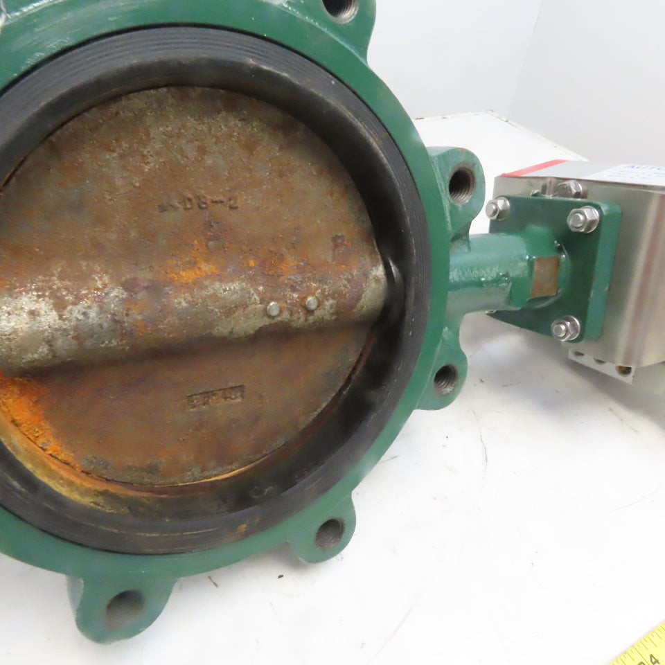 Flowtek 93127-11A0532 Pneumatic Actuator W/Centerline 200 Ser 8" Butterfly Valve