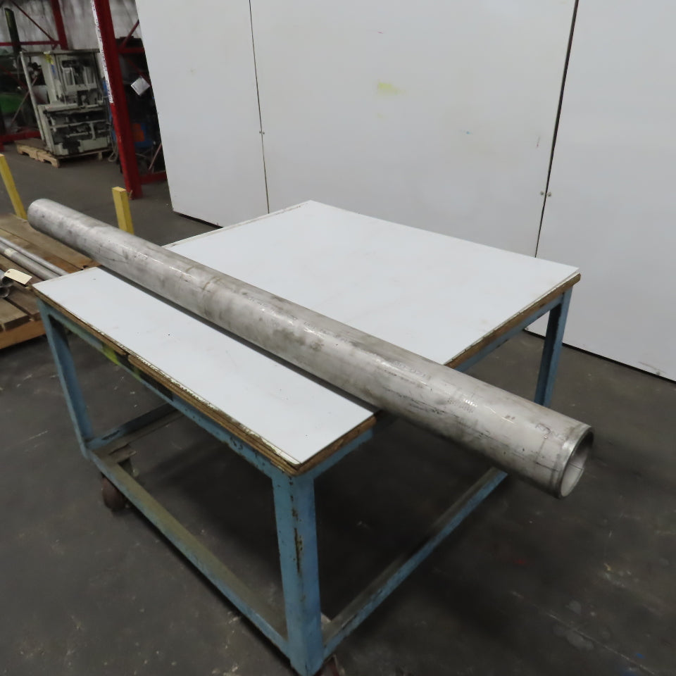 Kanzen TP304L 4" x 6' L SCH 40S Stainless Steel Pipe 1/4" Wall