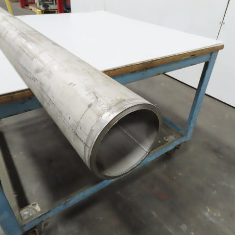 Kanzen TP304L 4" x 6' L SCH 40S Stainless Steel Pipe 1/4" Wall