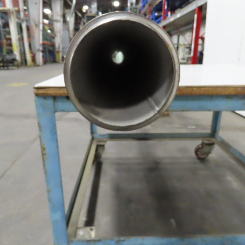 Kanzen TP304L 4" x 6' L SCH 40S Stainless Steel Pipe 1/4" Wall