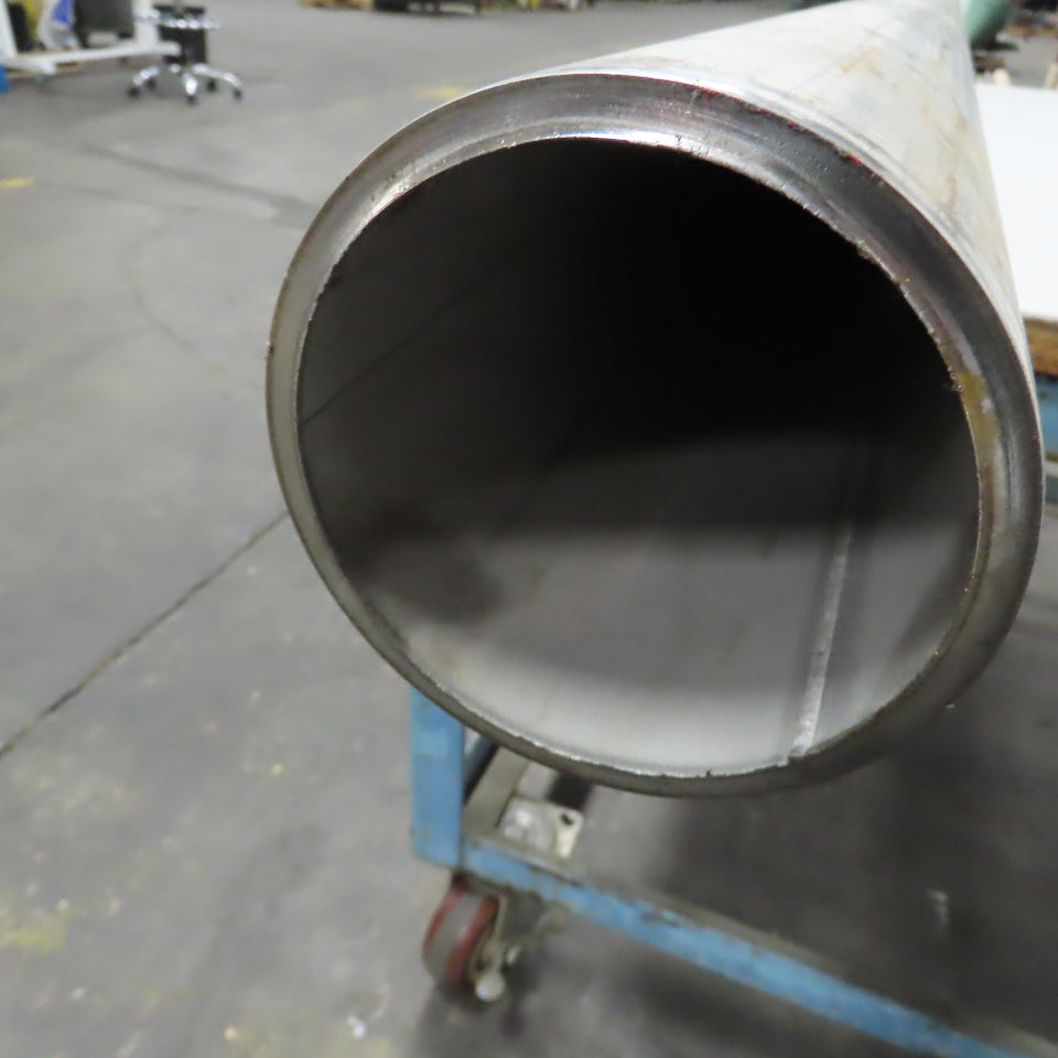 Kanzen TP304L 4" x 6' L SCH 40S Stainless Steel Pipe 1/4" Wall