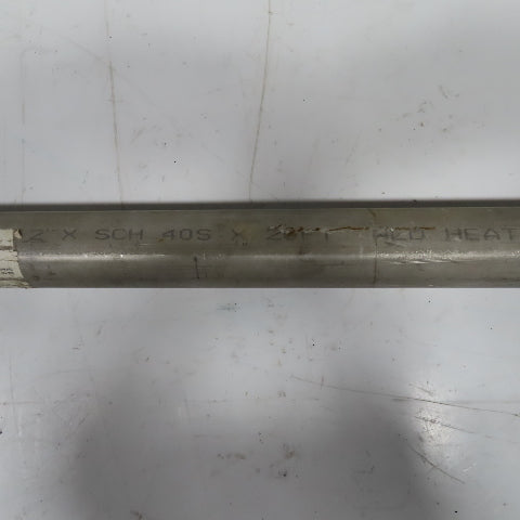 Thareus TP316 2" x 5' L SCH 40S Stainless Steel Pipe 0.150" Wall