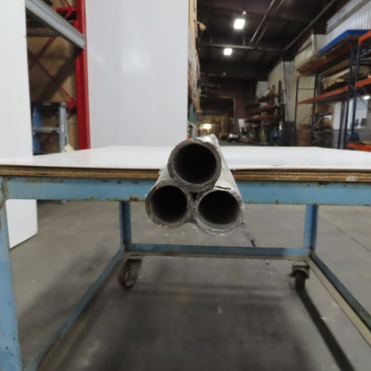 1" x 6' L SCH 40S Stainless Steel Pipe 0.140" Wall Lot Of 3
