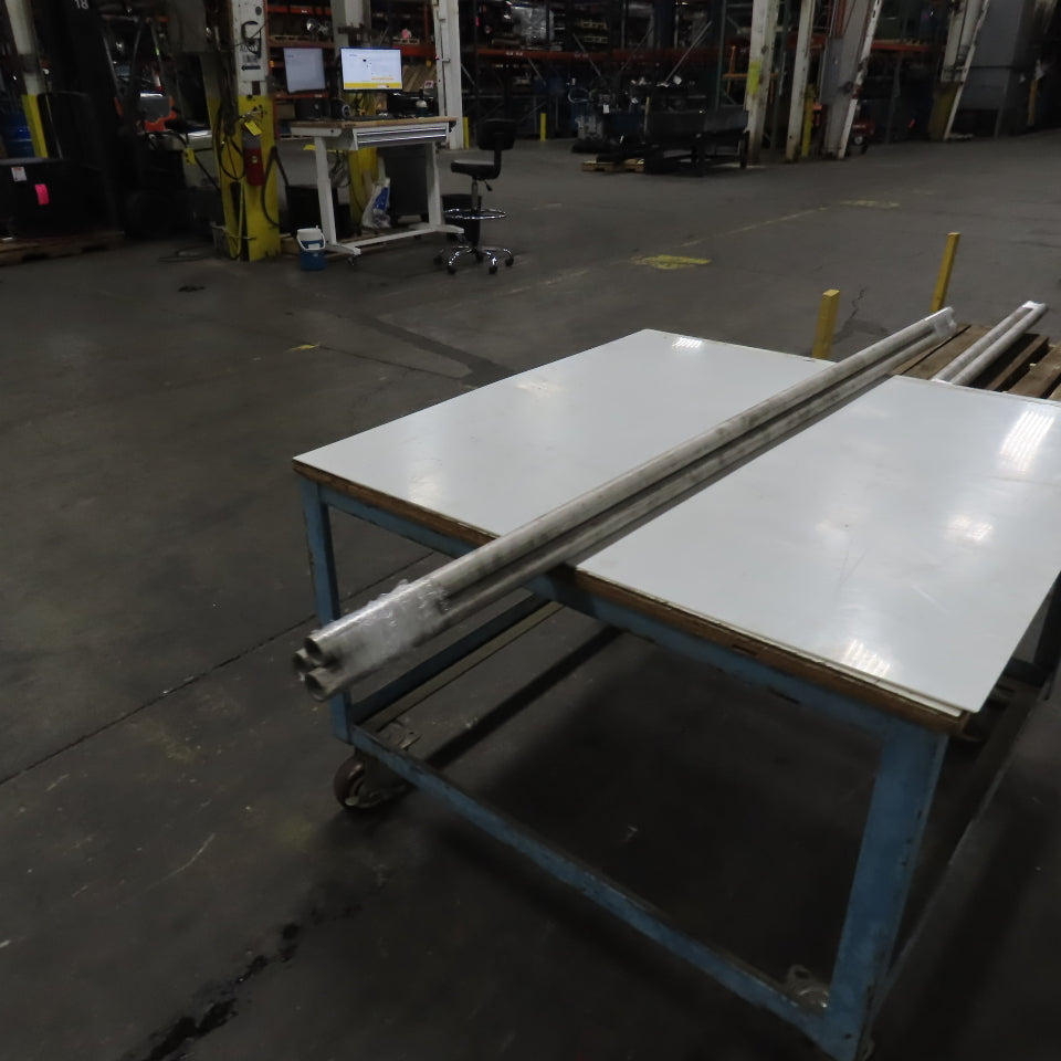 1" x 6' L SCH 40S Stainless Steel Pipe 0.140" Wall Lot Of 3