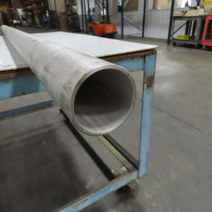 Seah TP304L / 304L 2" x 6' L SCH 40S Stainless Steel Pipe 0.150" Wall