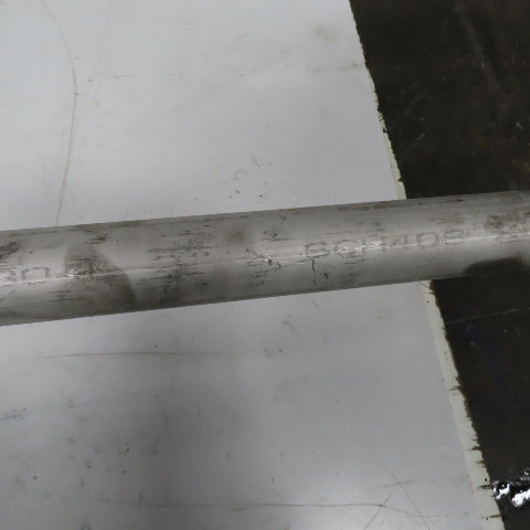 Seah TP304L / 304L 2" x 6' L SCH 40S Stainless Steel Pipe 0.150" Wall