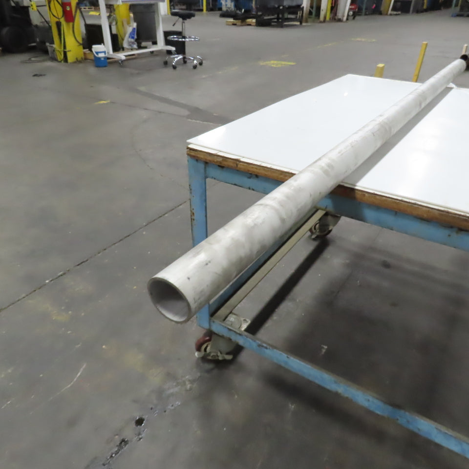 Seah TP304L / 304L 2" x 6' L SCH 40S Stainless Steel Pipe 0.150" Wall