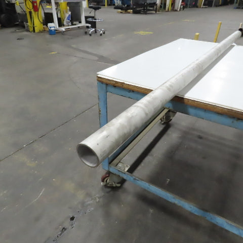 Seah TP304L / 304L 2" x 6' L SCH 40S Stainless Steel Pipe 0.150" Wall