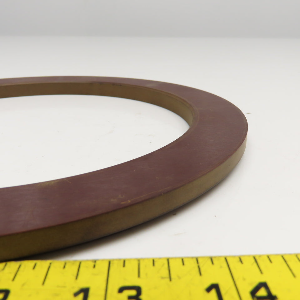 165mm x 212mm x 10mm Thick Garolite Insulator Ring 4mm Step