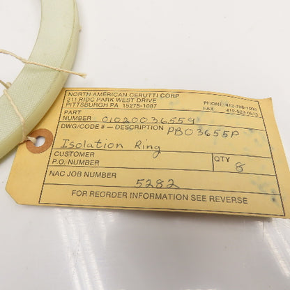 01020036559 165mm x 212mm x 10mm Thick Insulator Ring