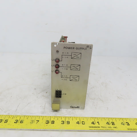 Cerutti RE 52000 Power Supply Board / Card