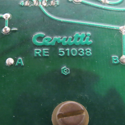 Cerutti RE 51038 Regulator Circuit Board / Card