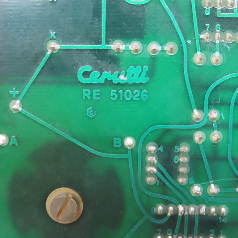 Cerutti RE 51026 Regulator Circuit Board / Card