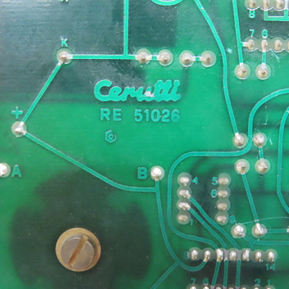 Cerutti RE 51026 Regulator Circuit Board / Card