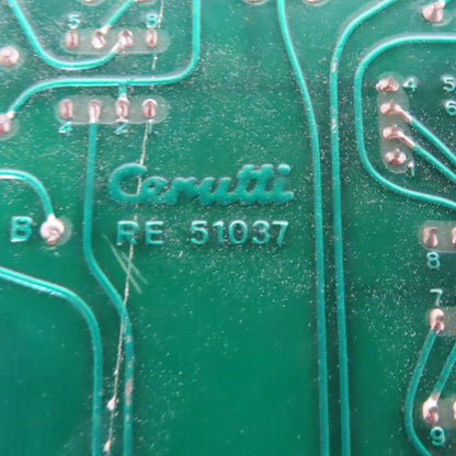 Cerutti RE 51037 Regulator Circuit Board / Card