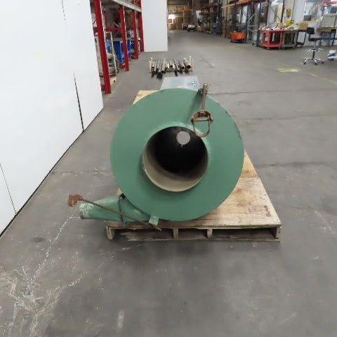Open Top Cyclone Funnel Hopper Bulk Material Feeder Receiver 4"Intake 1/8" Walls