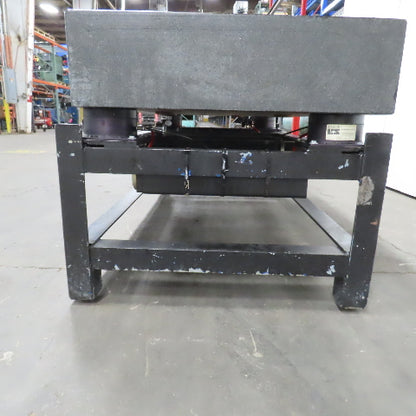 Kinetic Vibraplane 72" x 36 x 10" Vibration Isolated Black Granite Surface Plate