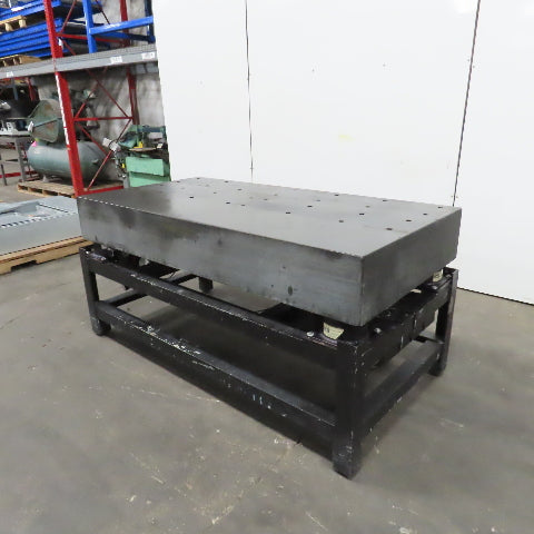 Kinetic Vibraplane 72" x 36 x 10" Vibration Isolated Black Granite Surface Plate