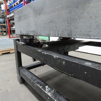 Kinetic Vibraplane 72" x 36 x 10" Vibration Isolated Black Granite Surface Plate