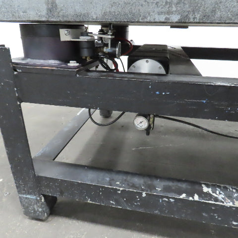 Kinetic Vibraplane 72" x 36 x 10" Vibration Isolated Black Granite Surface Plate