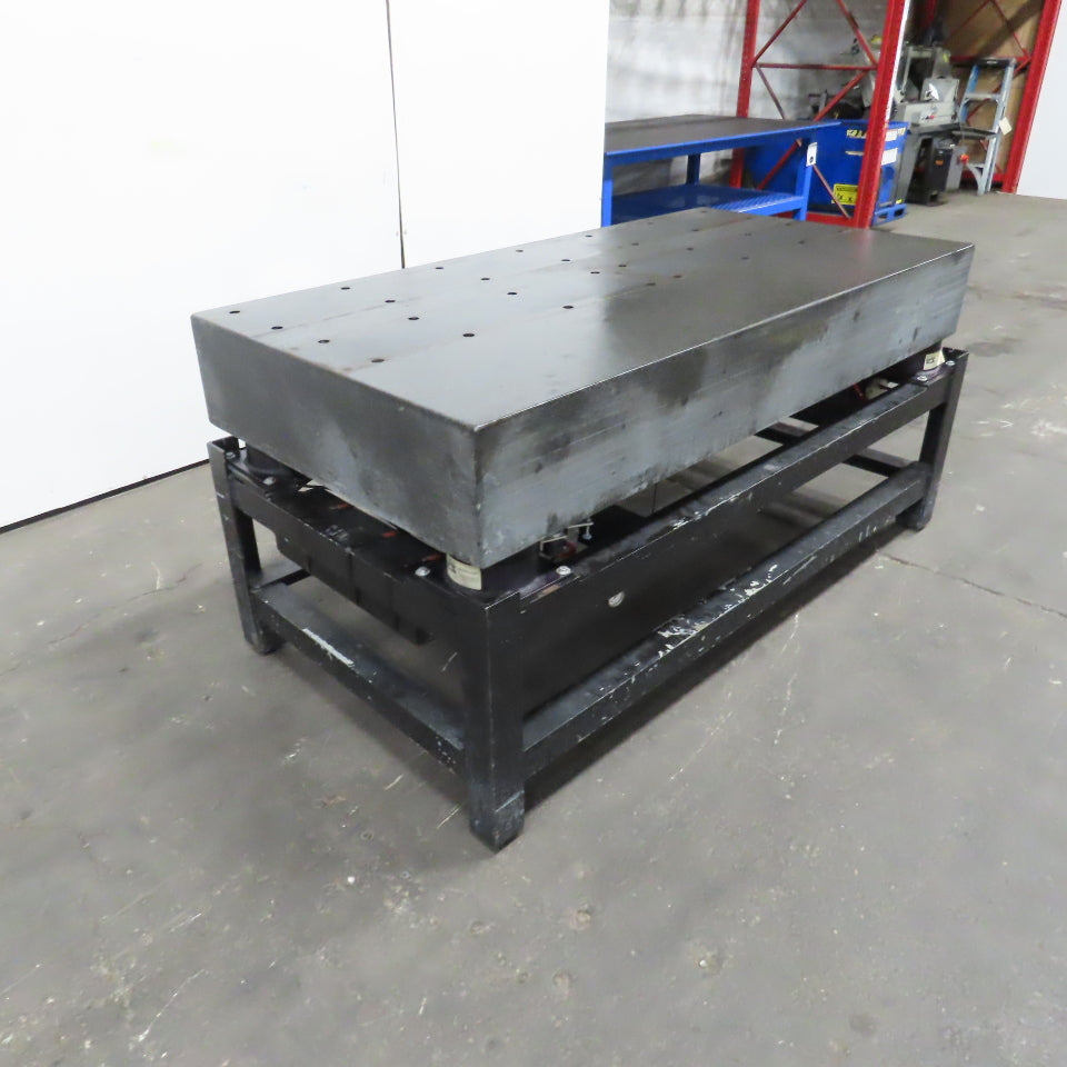 Kinetic Vibraplane 72" x 36 x 10" Vibration Isolated Black Granite Surface Plate