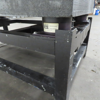 Kinetic Vibraplane 72" x 36 x 10" Vibration Isolated Black Granite Surface Plate