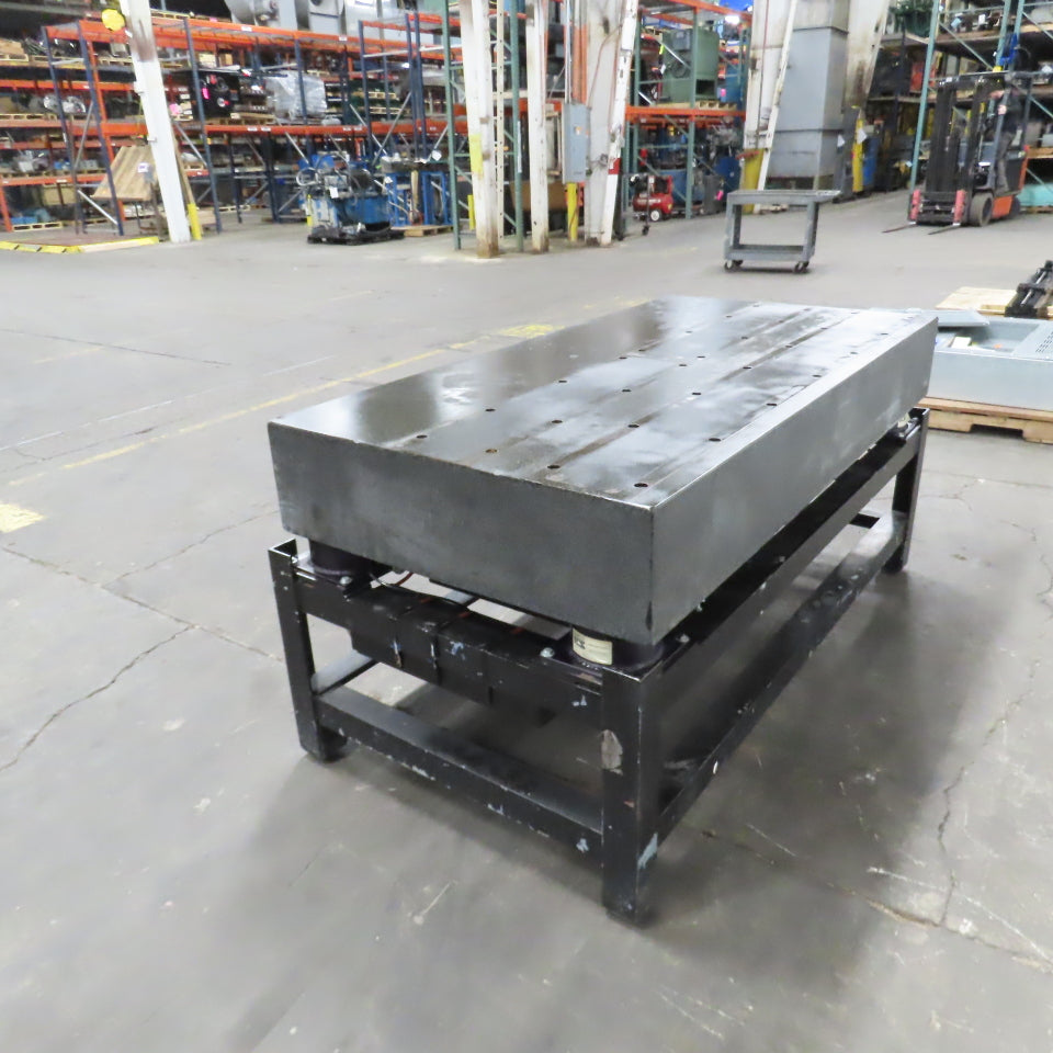 Kinetic Vibraplane 72" x 36 x 10" Vibration Isolated Black Granite Surface Plate