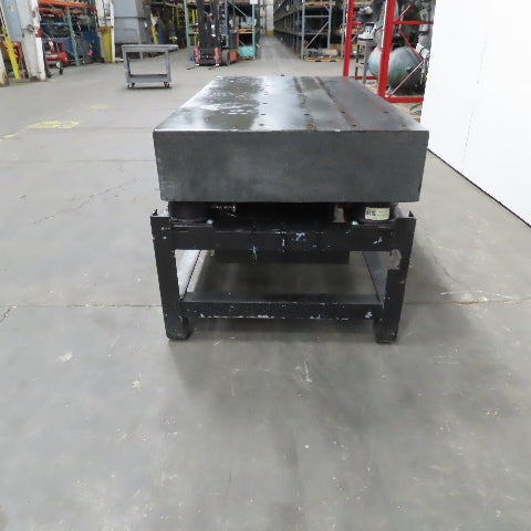 Kinetic Vibraplane 72" x 36 x 10" Vibration Isolated Black Granite Surface Plate