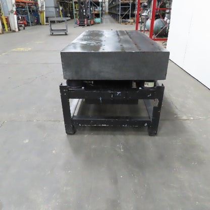 Kinetic Vibraplane 72" x 36 x 10" Vibration Isolated Black Granite Surface Plate