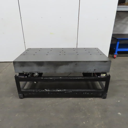 Kinetic Vibraplane 72" x 36 x 10" Vibration Isolated Black Granite Surface Plate