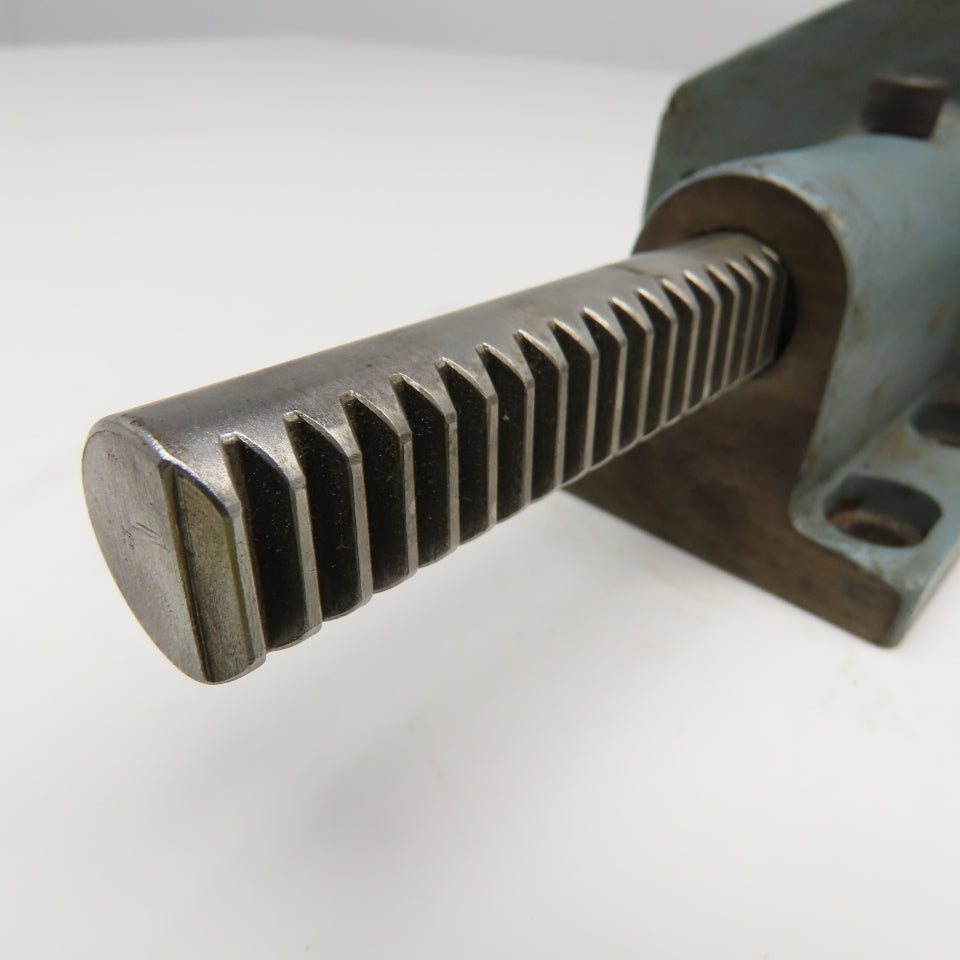 5" Stroke Electromagnet Pinion Gear Guided Actuator 20mm Shaft Parts/Repair
