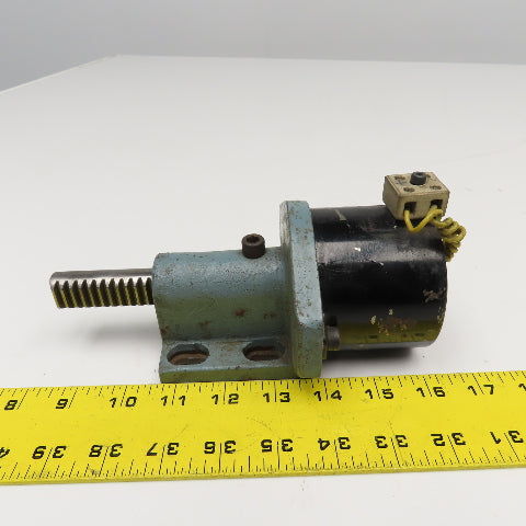 5" Stroke Electromagnet Pinion Gear Guided Actuator 20mm Shaft Parts/Repair