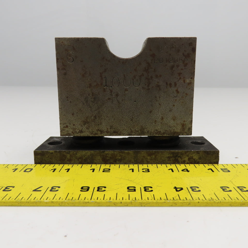 1" Round Stock Hollow Bar Punch Stripping Unit For Press Brake Unipunch Style
