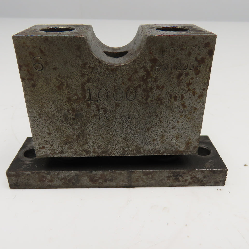 1" Round Stock Hollow Bar Punch Stripping Unit For Press Brake Unipunch Style