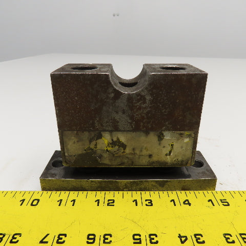 Unipunch .875" Round Stock Hollow Bar Punch Stripping Unit Press Brake