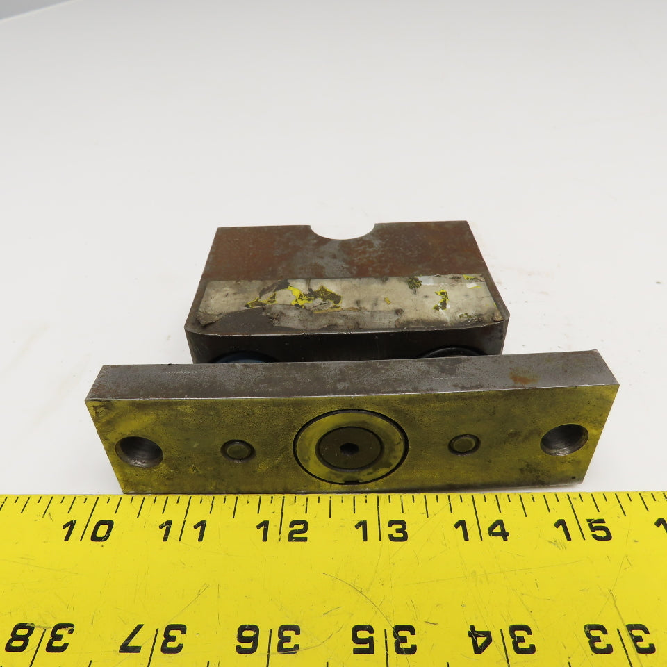 Unipunch .875" Round Stock Hollow Bar Punch Stripping Unit Press Brake