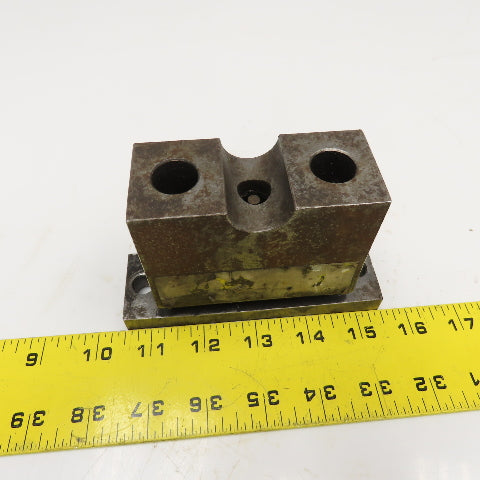 Unipunch .875" Round Stock Hollow Bar Punch Stripping Unit Press Brake