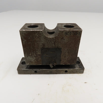 Unipunch .875" Round Stock Hollow Bar Punch Stripping Unit Press Brake