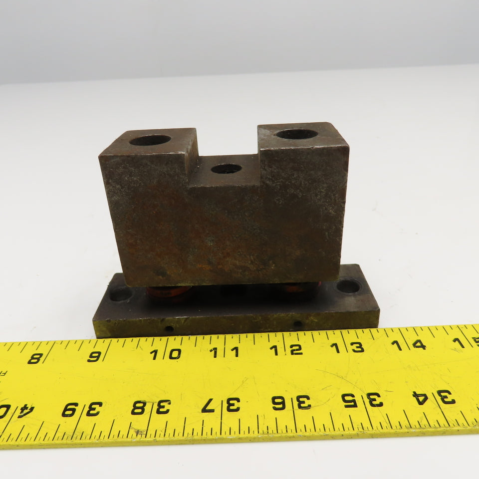 Unipunch 1" Square Tube Hole Punch Stripping Unit Press Brake