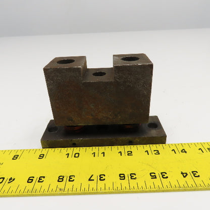 Unipunch 1" Square Tube Hole Punch Stripping Unit Press Brake