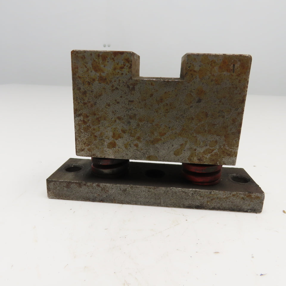 Unipunch 1" Square Tube Hole Punch Stripping Unit Press Brake