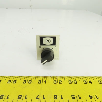 Schneider 2 Position Selector Switch 600V W/ZBE-101 Contact Block