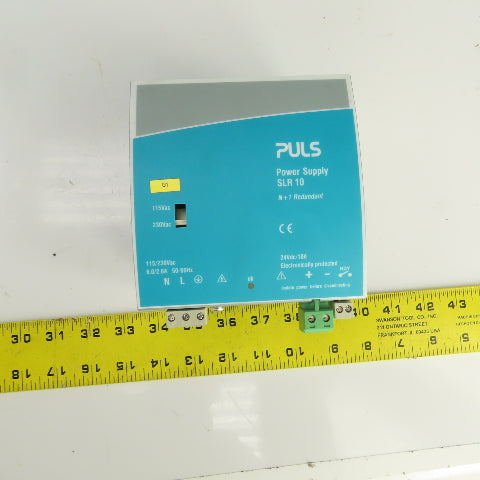 Puls SLR10.100 N+1 Redundant 24VDC 10A Power Supply 100-120/210-240V Input